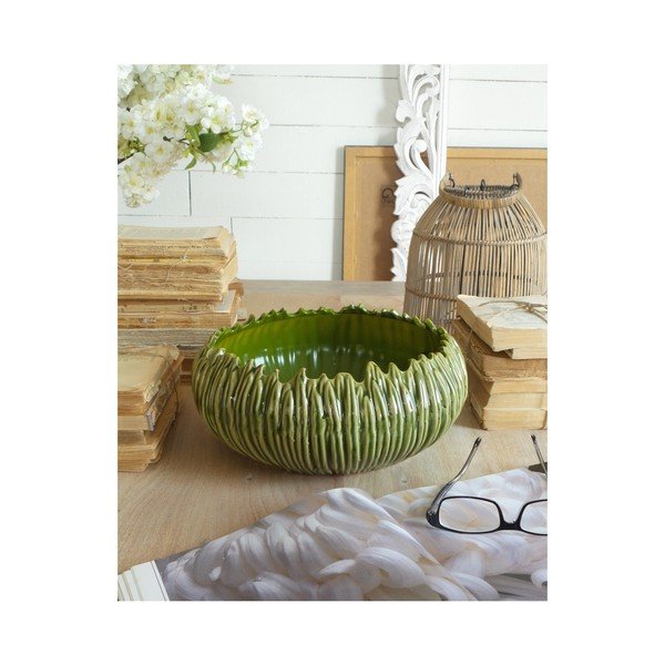 Ciotola in ceramica verde Arizona Bowl, ⌀ 32 cm - Orchidea Milano