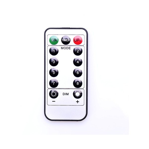 LED světelný řetěz s dálkovým ovládáním DecoKing Chain, 100 světýlek, délka 10,3 m-image-2