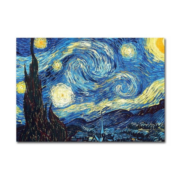 Riproduzione murale su tela, 100 x 70 cm Vincent Van Gogh - Wallity