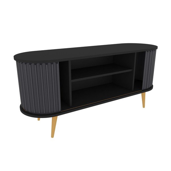 Mobile TV antracite 140x64 cm Stor - Kalune Design-image-4