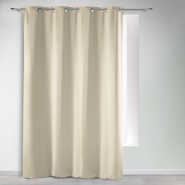 Tenda oscurante color crema 135x240 cm Occult – douceur d'intérieur
