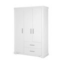 Armadio bianco per bambini 139x199 cm Maxi - Roba