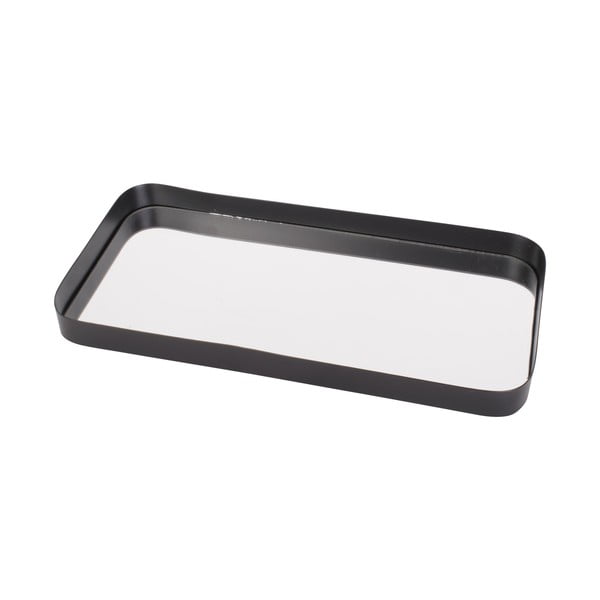 Vassoio nero con specchio Rettangolo, larghezza 20 cm Mirage - PT LIVING