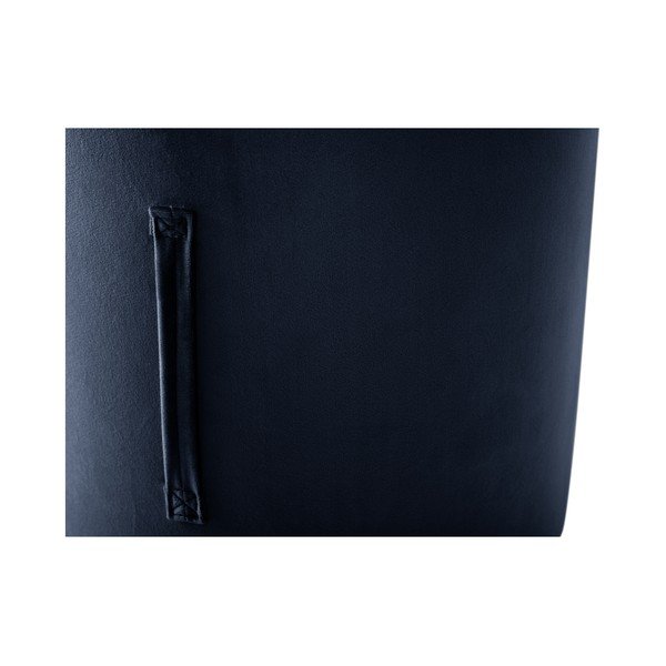 Pouf blu scuro , ⌀ 40 cm Fiore - Mazzini Sofas-image-3