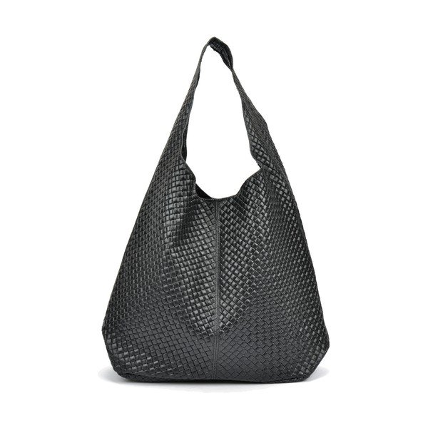 Borsa Serena in pelle nera - Mangotti Bags-image-1