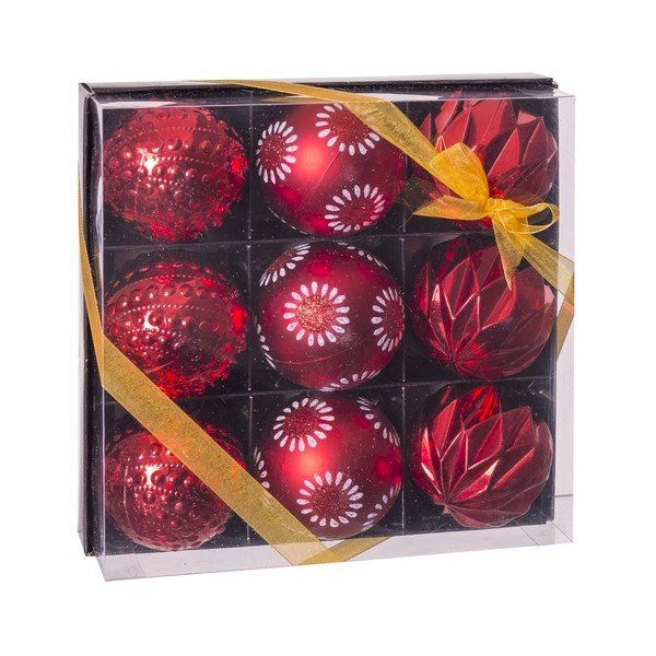 Palline di Natale in set da 9 - Casa Selección