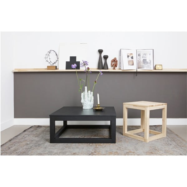 Mensola per quadri in legno di quercia in colore naturale 120 cm Studio - WOOOD-image-4