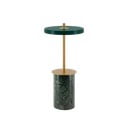 Lampada da tavolo dimmerabile a LED in marmo verde con paralume in metallo (altezza 25,5 cm) Asteria Move Mini - UMAGE