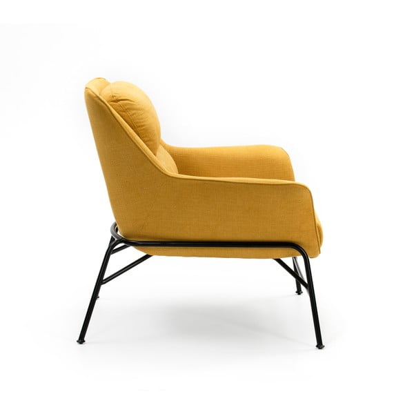 Poltrona gialla Sadira - Teulat-image-3