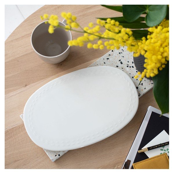 Piatto in porcellana bianca Villeroy & Boch , 30 x 20 cm Like It's my moment - like | Villeroy & Boch-image-3