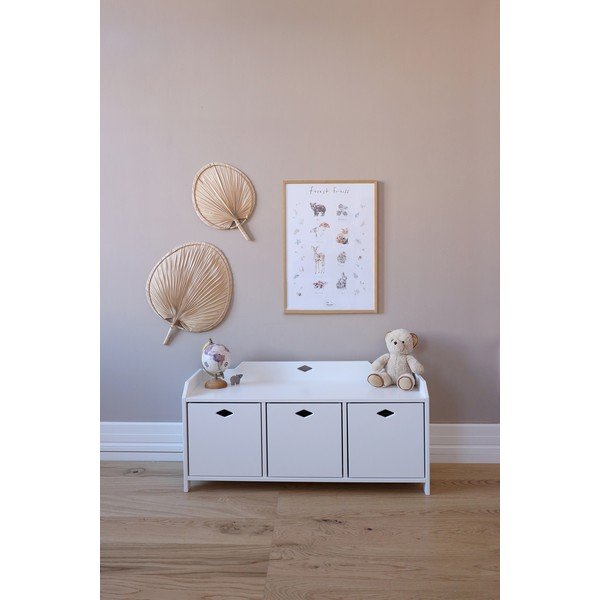 Scatola per bambini bianca 30x30x30 cm Luca – Cam Cam Copenhagen-image-2