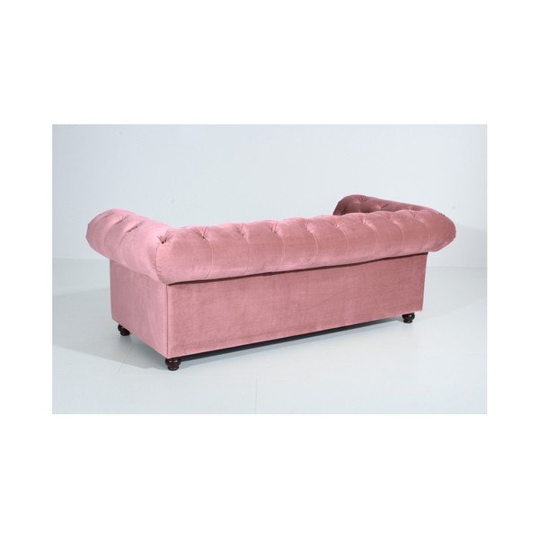 Divano rosa Orleans Velvet, 216 cm - Max Winzer-image-4