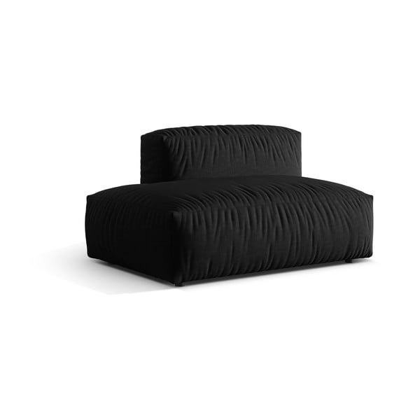 Modulo divano nero (angolo sinistro) Martina - Micadoni Home-image-2