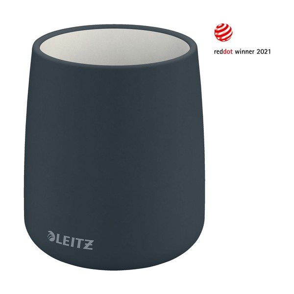 Tazza per matite in ceramica grigia Cosy - Leitz-image-4