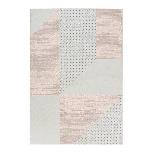 Tappeto crema e rosa , 160 x 230 cm Madison - Mint Rugs