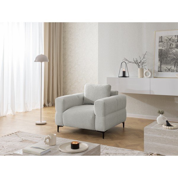 Poltrona grigio chiaro Helio – Ropez-image-4