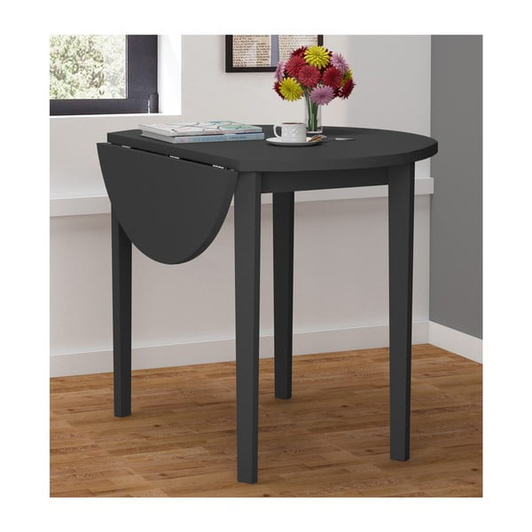 Tavolo da pranzo pieghevole bianco Quer, ⌀ 92 cm Trento - Støraa-image-2