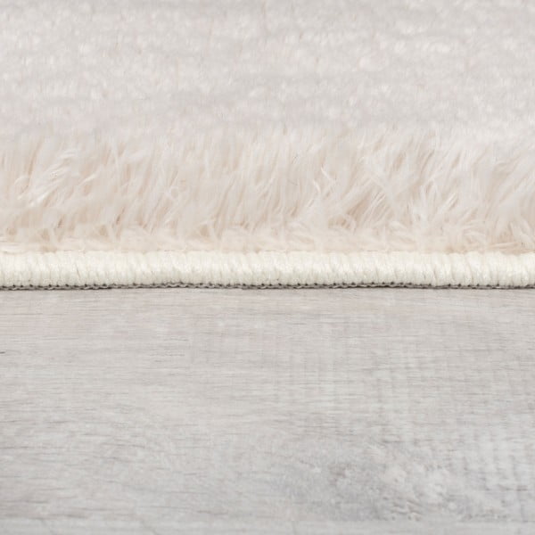 Tappeto in pelliccia sintetica crema 160x230 cm Faroe Wool Look Fur - Flair Rugs-image-4