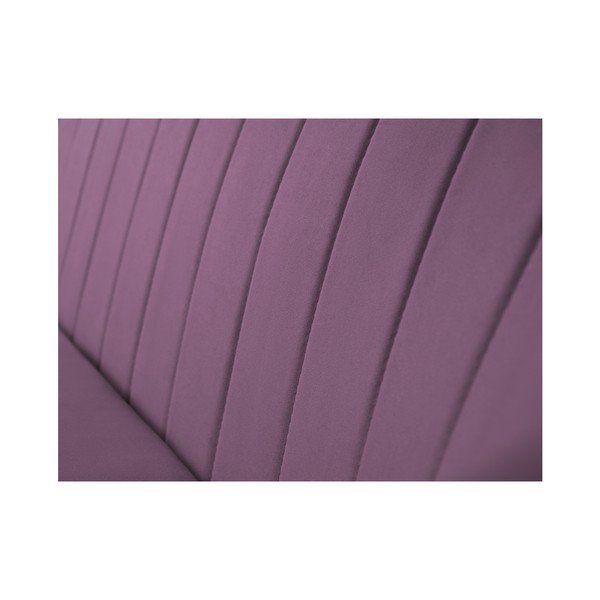 Divano in velluto viola Sardaigne, 158 cm - Mazzini Sofas-image-4