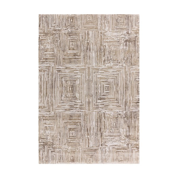 Tappeto beige 80x150 cm Kuza Lines Beige – Asiatic Carpets