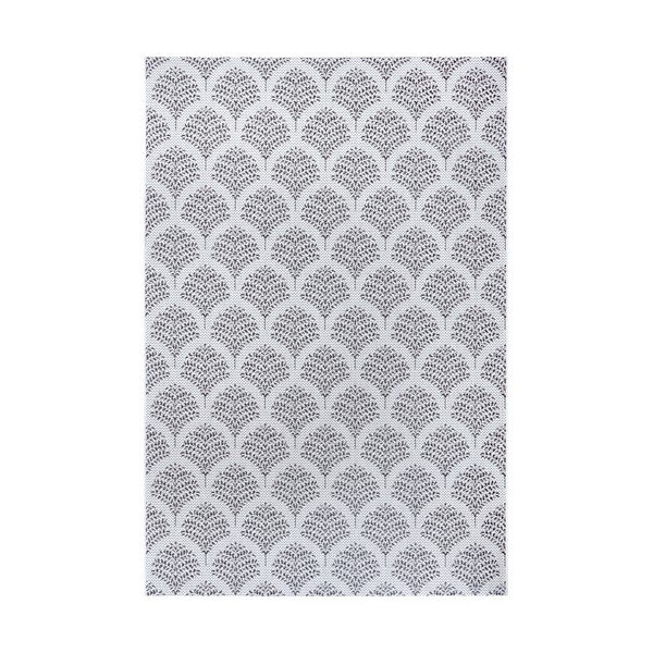 Tappeto da esterno nero e grigio Mosca, 80 x 150 cm - Ragami