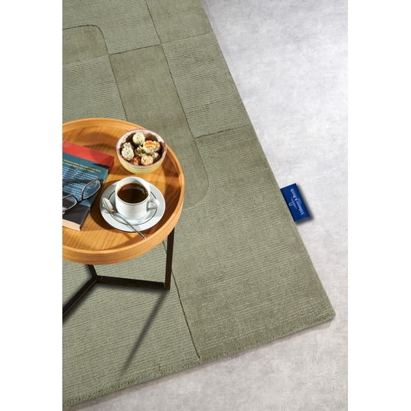 Tappeto verde in lana tessuto a mano 120x170 cm Charlotte - Villeroy&Boch-image-2