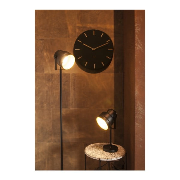 Orologio da parete nero Charm - Karlsson-image-3