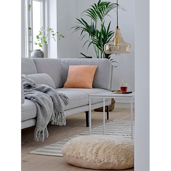 Lampadario marrone con paralume in vetro ø 25,5 cm Yuser – Bloomingville-image-1