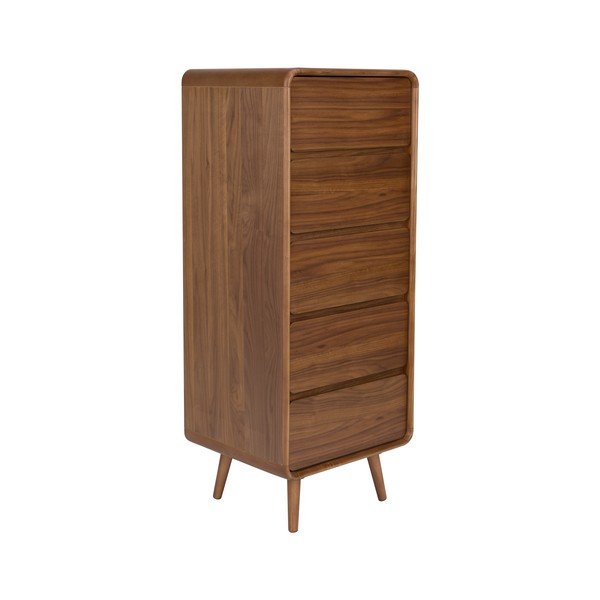 Cassettiera marrone in frassino massiccio 45x112x40 cm Rise – Zuiver-image-2