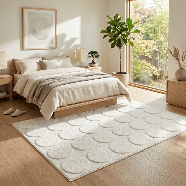 Tappeto crema 120x170 cm Bubble - ESTE-image-3