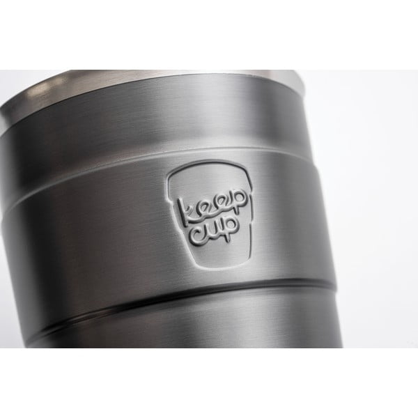 Tazza da viaggio grigia con coperchio Thermal, 340 ml Nitro - KeepCup-image-1