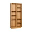 Libreria di colore naturale con effetto rovere 80x180x30 cm Disco – Hübsch