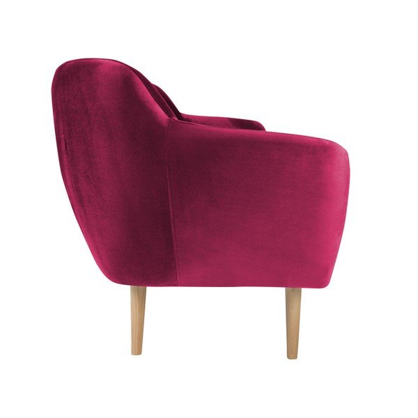Divano rosa a due posti Benito - Mazzini Sofas-image-2
