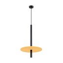 Lampadario giallo/beige in metallo ø 30 cm Rilu – Sollux