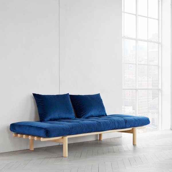 Variabilní pohovka Karup Pace Natural/Velvet Navy-image-1
