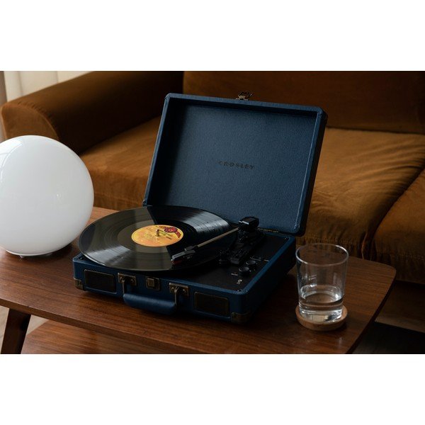 Blu scuro Turntable Plus Navy Cruiser Plus - Crosley-image-3