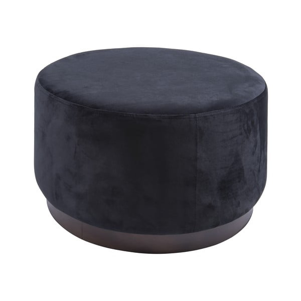 Pouf nero Legno - Leitmotiv