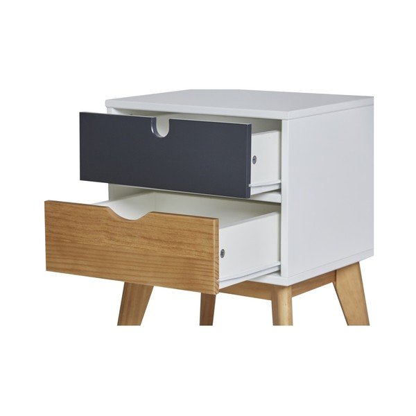 Comodino con 2 cassetti Cris - Marckeric-image-4