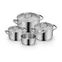 Set di pentole in acciaio inox 7 pz Gourmet – WMF