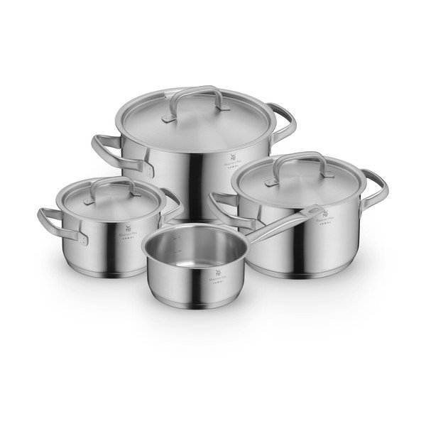 Set di pentole in acciaio inox 7 pz Gourmet – WMF