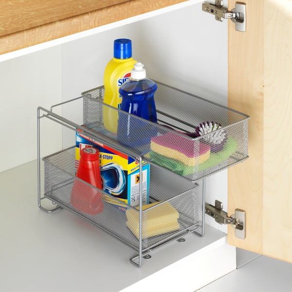 Cestino per cucina in metallo 35x18,5 cm – Wenko-image-2