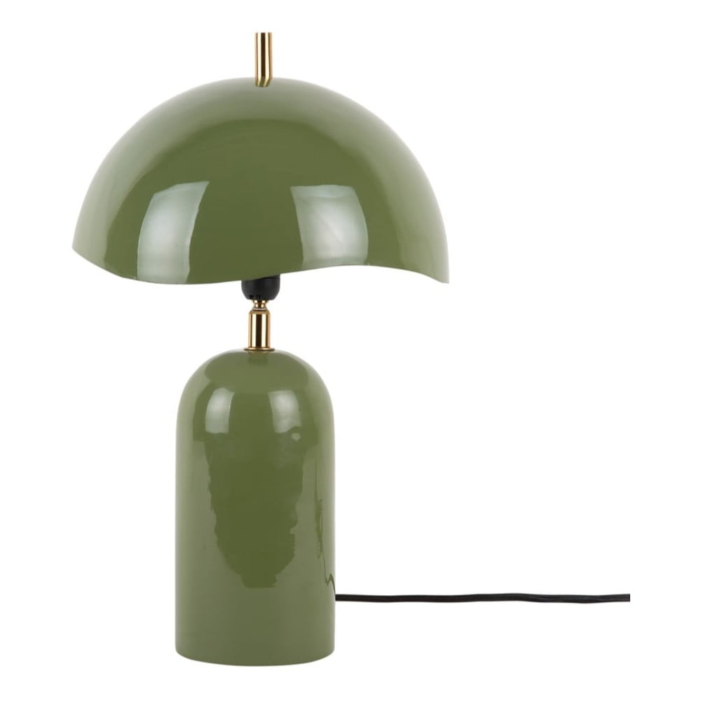 Lampada da tavolo verde scuro (altezza totale 41 cm) Querido  – Leitmotiv | Abat-jour e lampade da tavolo