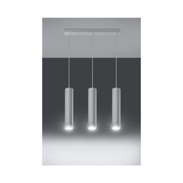Lampada da soffitto bianca 3 Castro - Sollux-image-3