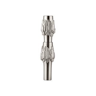 Vaso color argento opaco in metallo (altezza totale 10 cm) Quist – STOFF Nagel