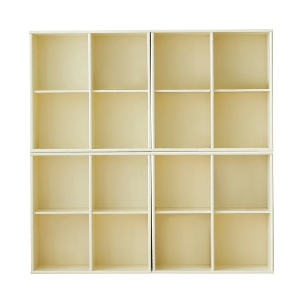 Libreria giallo chiaro da parete 140x140 cm Mistral - Hammel Furniture