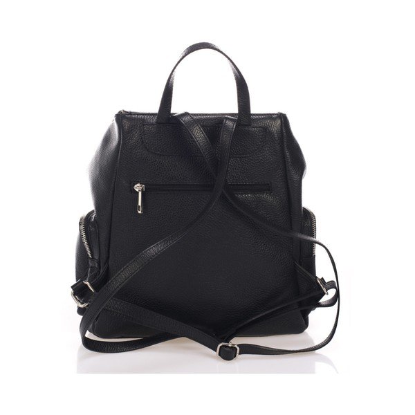 Zaino in pelle nera Mardi - Lisa Minardi-image-1