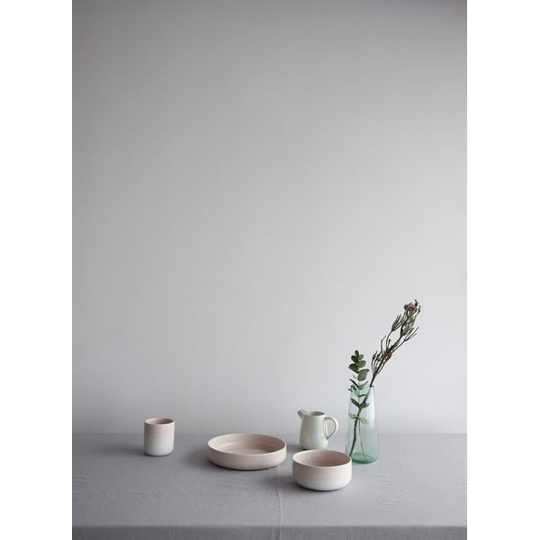 Ciotola in gres rosa e bianco , ø 15 cm Dust - ÅOOMI-image-1