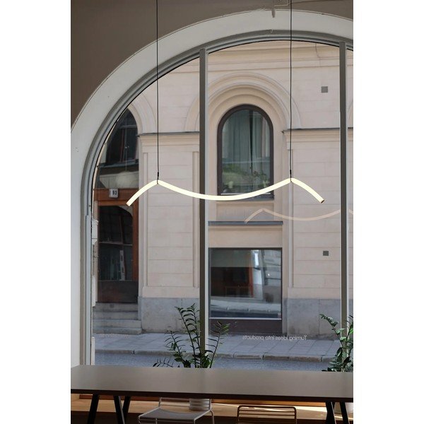 Lampadario LED bianco e nero Melt – Markslöjd-image-3