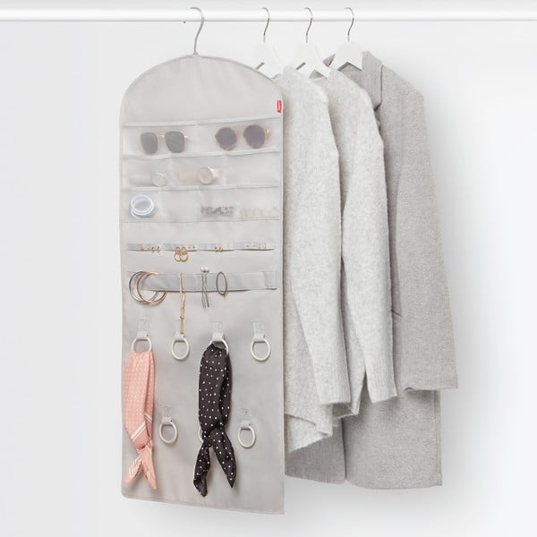 Organizzatore per armadi in plastica sospesi - Rayen-image-1