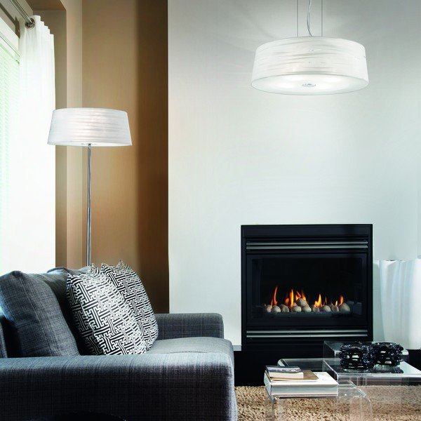 Lampada da soffitto Circle White - Evergreen Lights-image-2